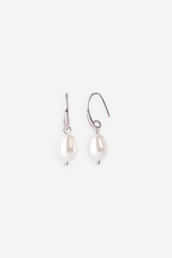 Julie Earrings, Women, Silver
