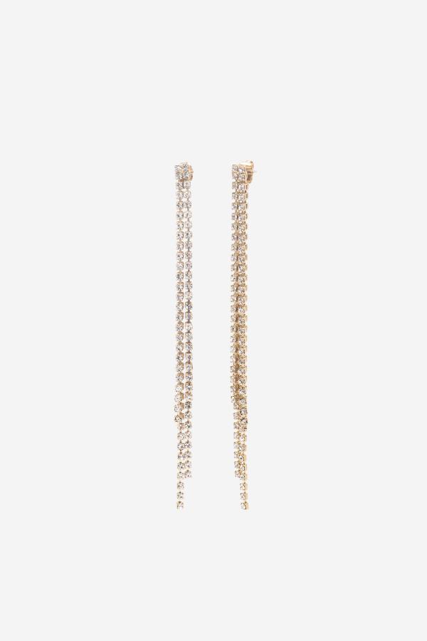 Charlie Earrings, Women, Gold