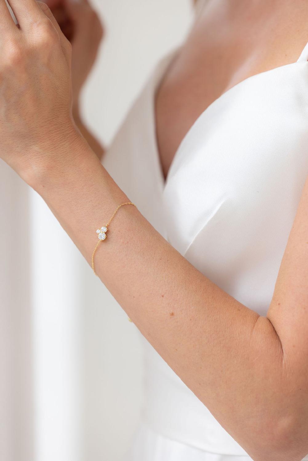 Alexia Bracelet, Women, Gold