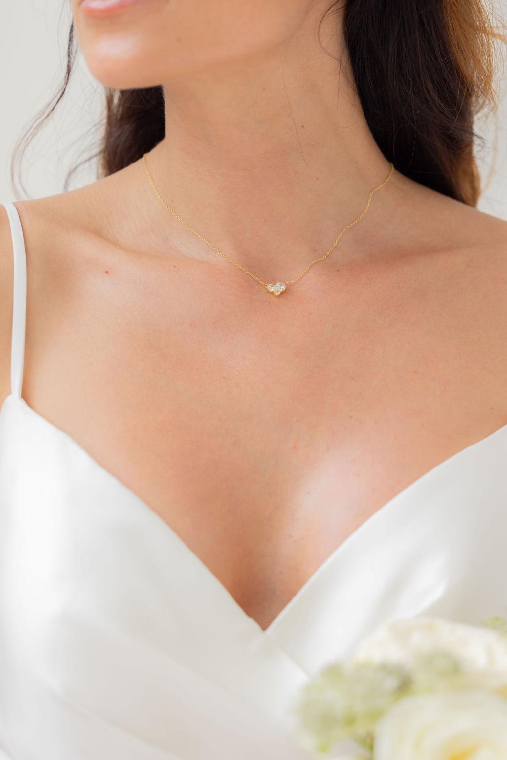 Alexia Necklace, Women, Gold