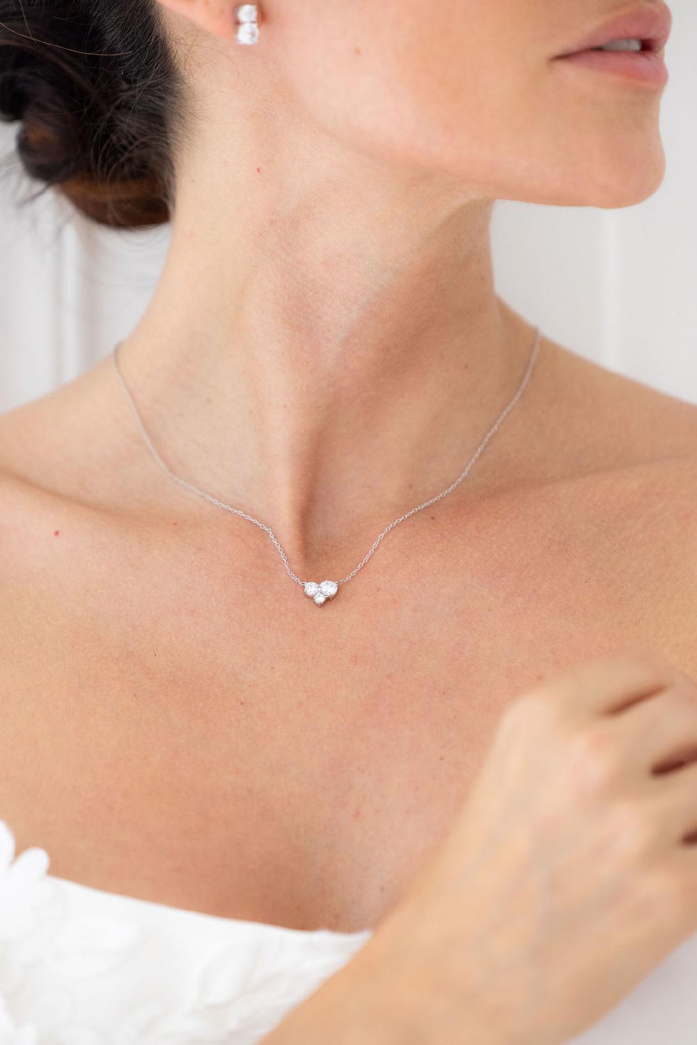 Alexia Necklace, Women, Silver