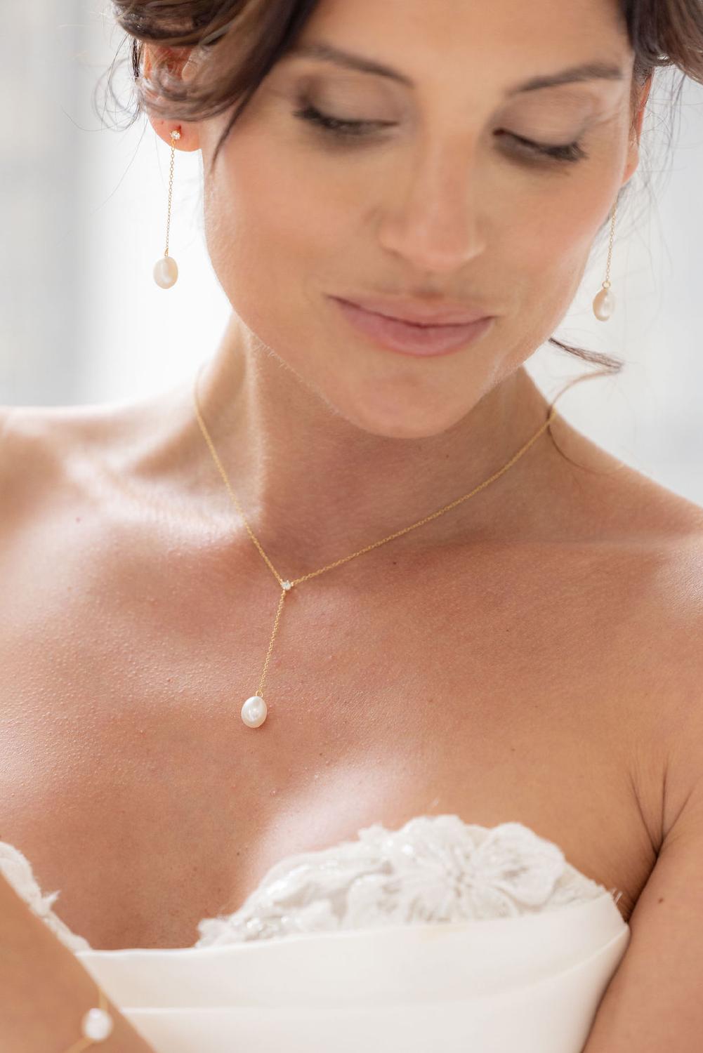 Ashley Earrings, Women, Gold