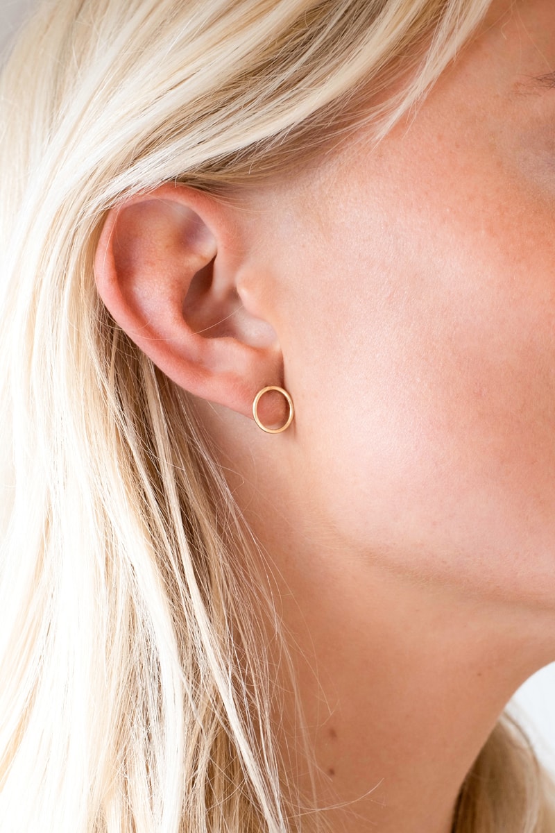 Liv Earrings, Subtle, Women, Gold