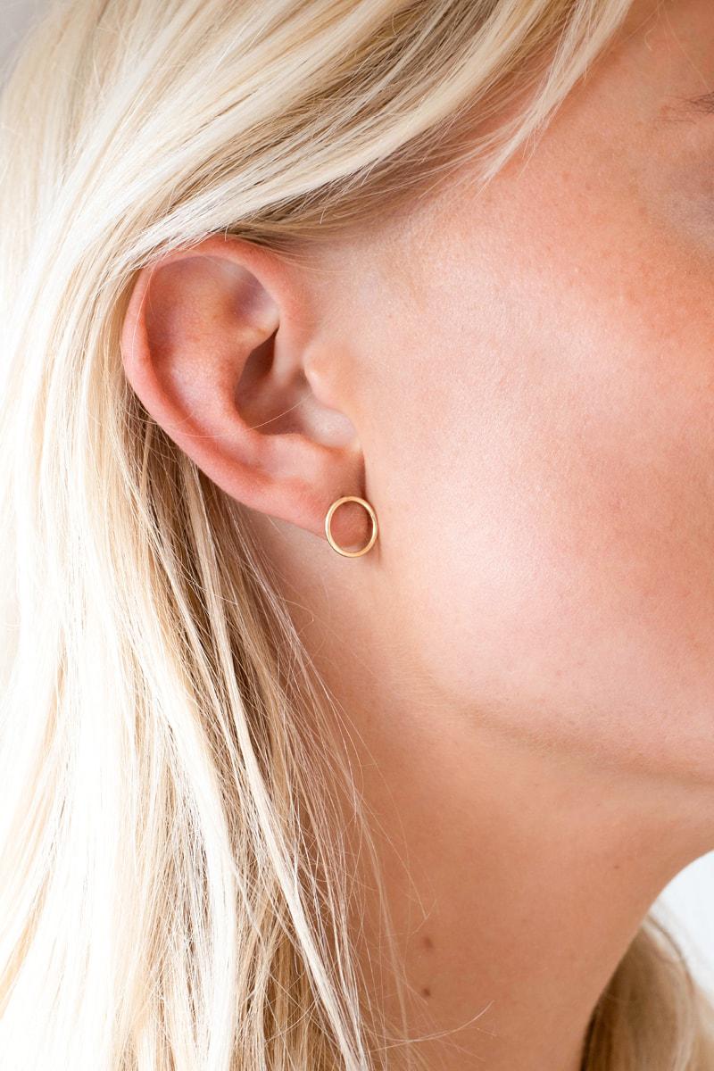 Liv Earrings, Women, Gold