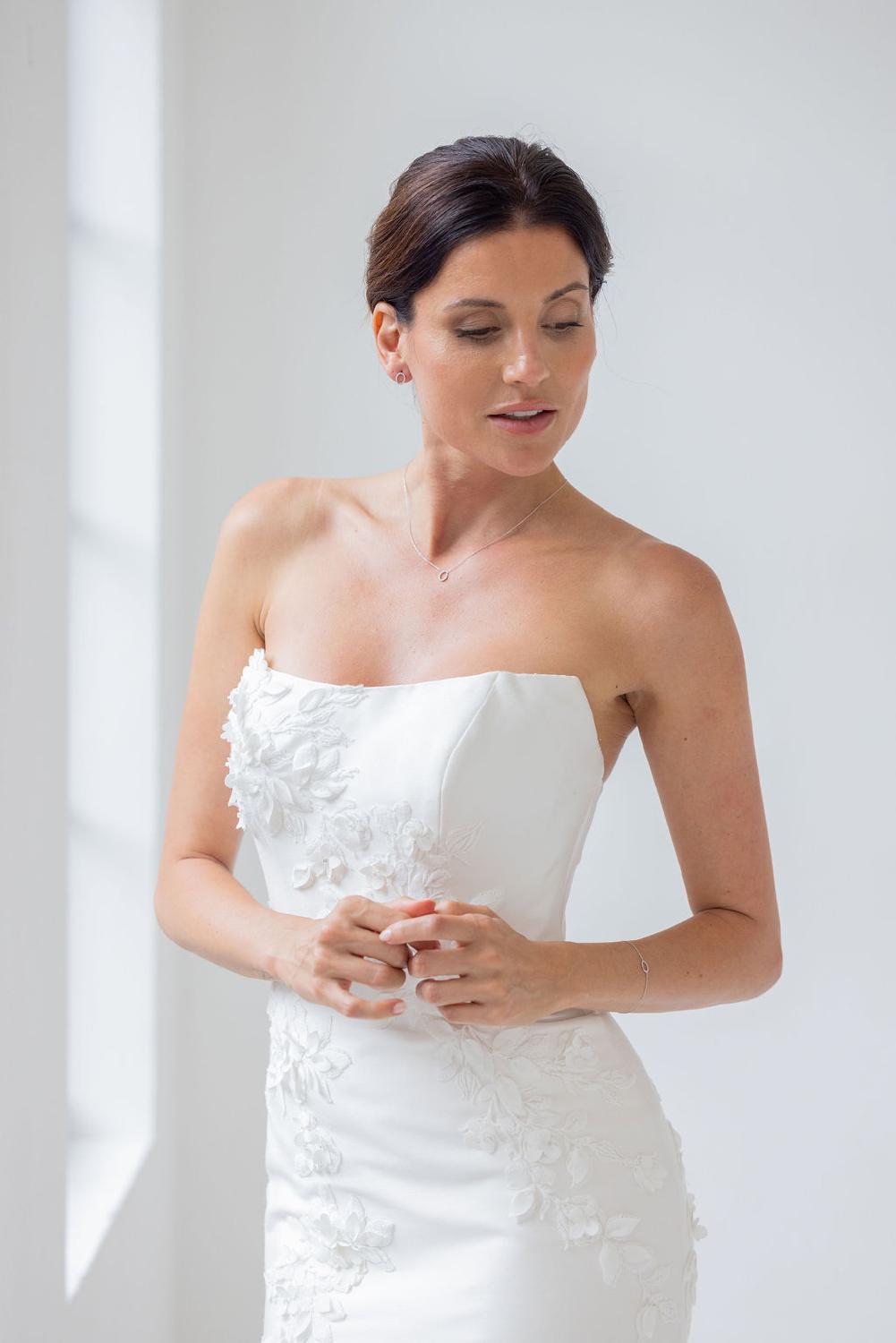 Lana Necklace, Women, Silver