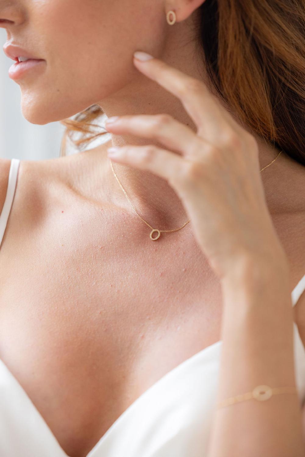 Lana Necklace, Women, Gold