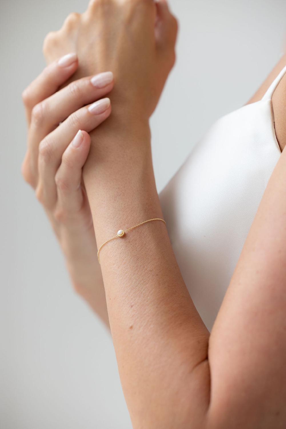 Leia Bracelet, Women, Gold