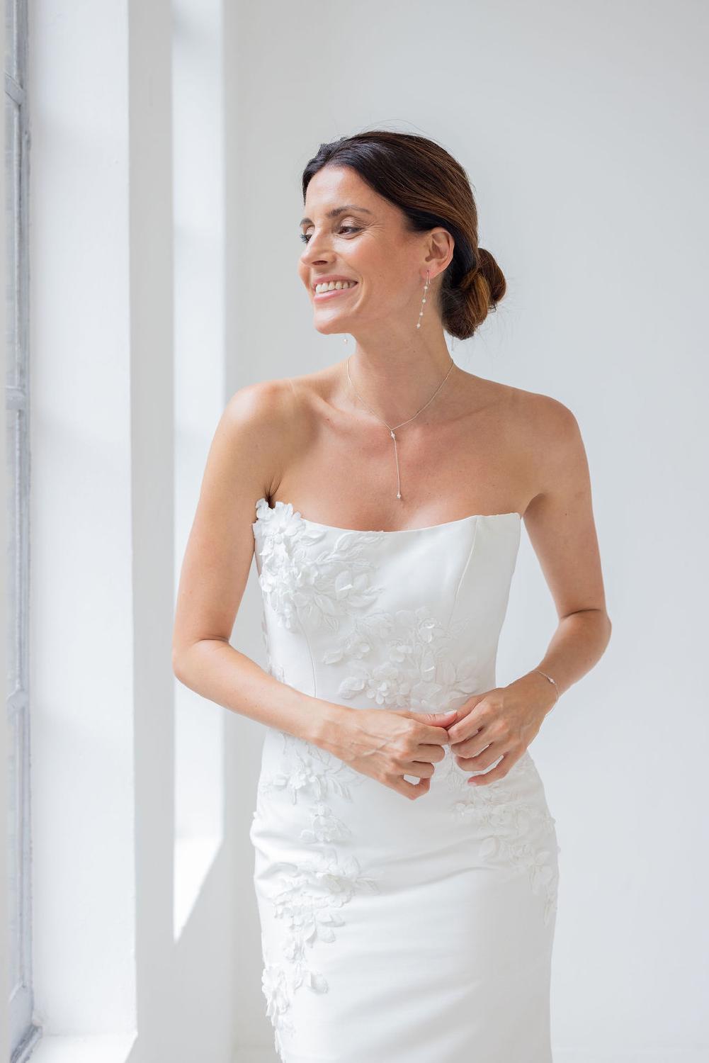 Lou Earrings, Women, Silver