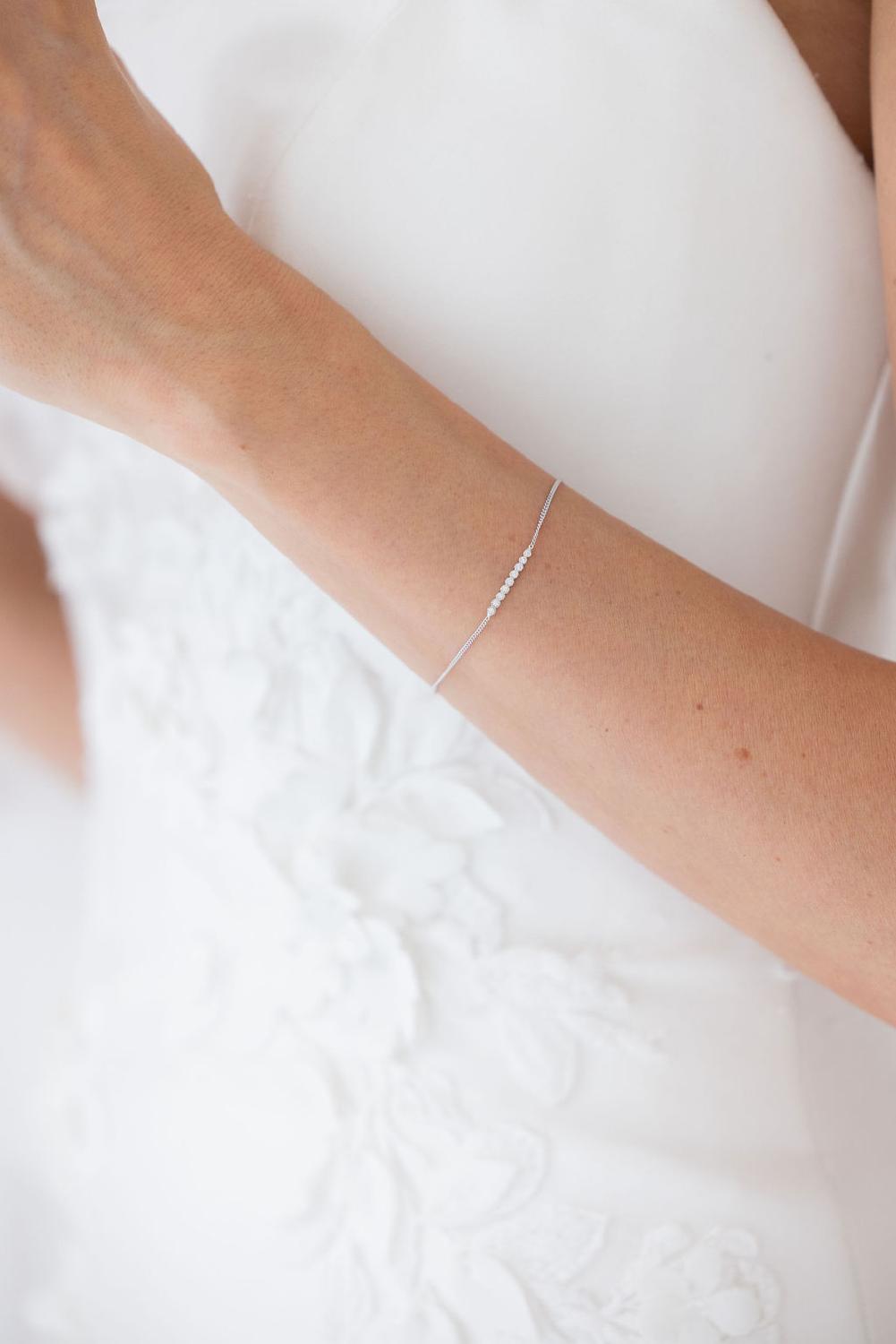 Mila Bracelet, Women, Silver