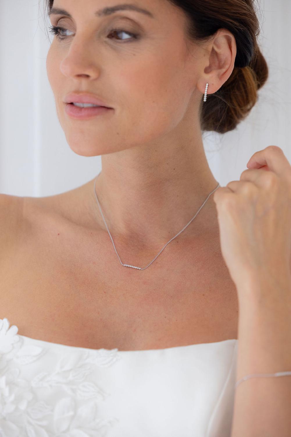 Mila Earrings, Women, Silver