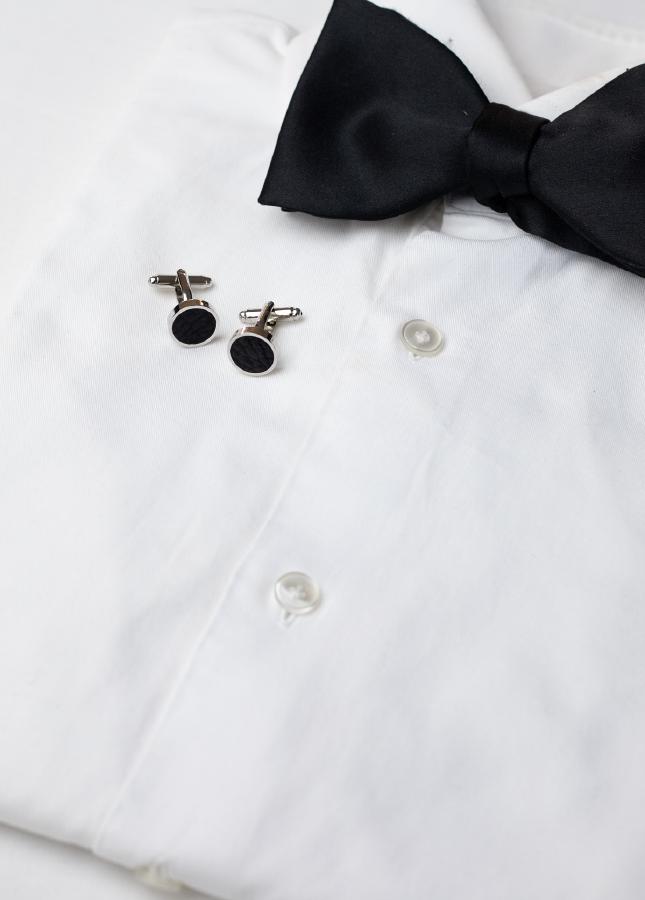 Crystal cufflinks for him