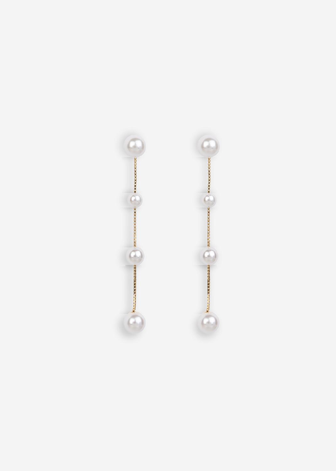 Resa Small Earrings, Women, Gold