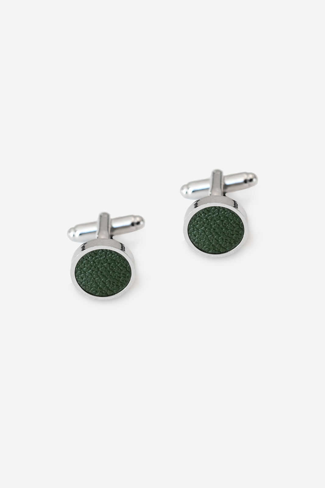 Leather Cufflinks Abrazi
