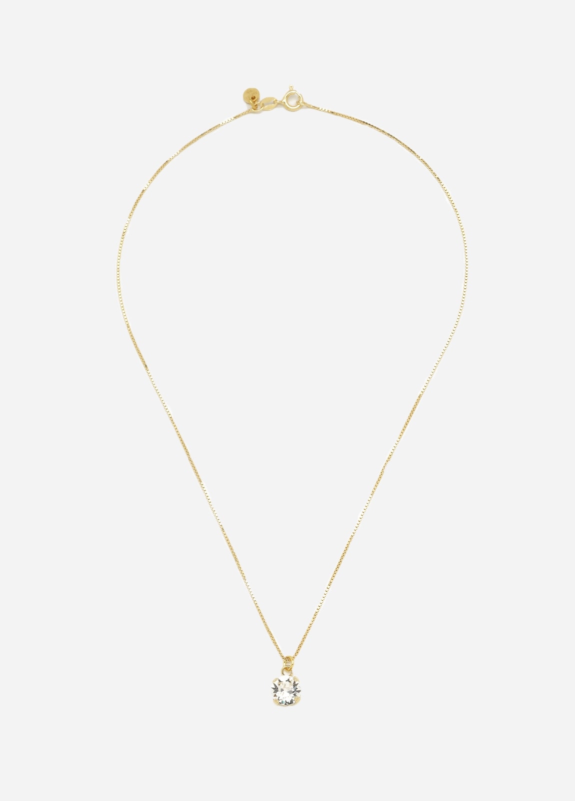 Ava Necklace, Classic, Women, Gold