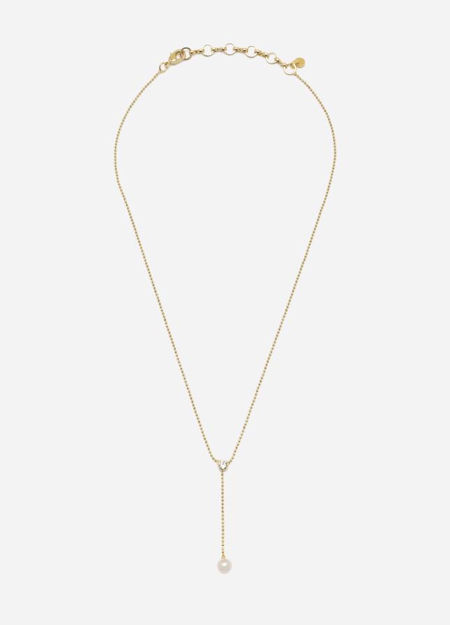 Lovey Necklace, Women, Gold