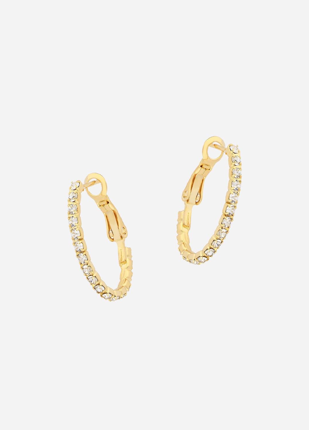 Naomi Earrings, Women, Gold