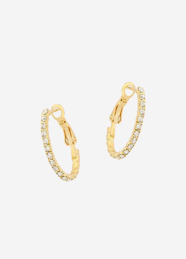Naomi Earrings, Women, Gold