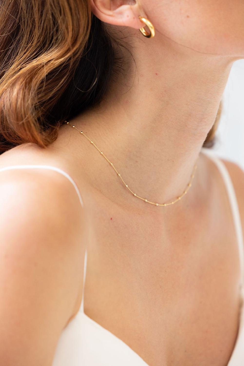 Sands Necklace, Women, Gold