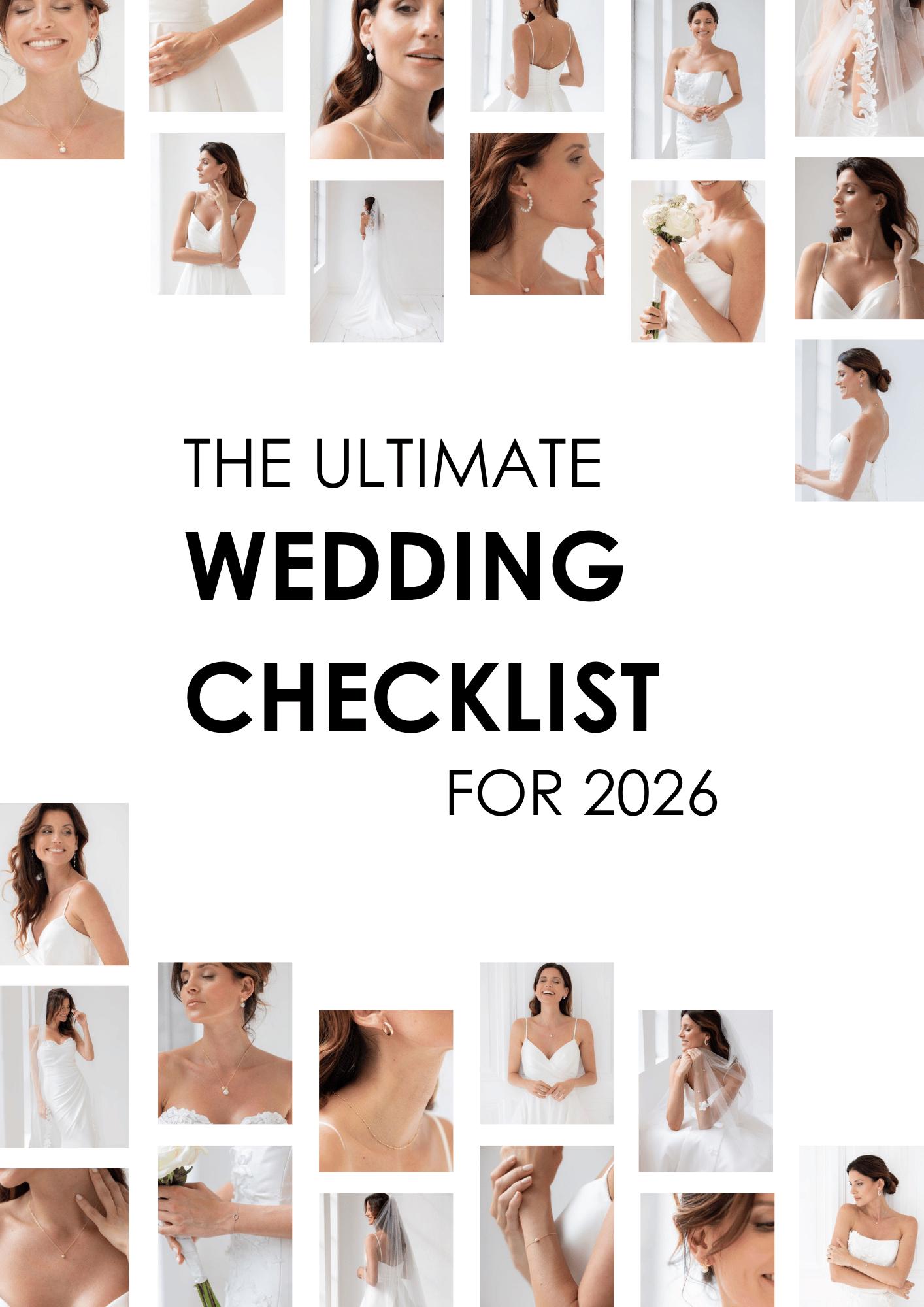 The Ultimate Wedding Checklist 